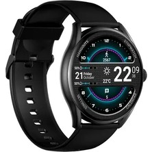 Aksu S-Link W1 Clarity Gloryfit Akıllı Saat, 1.43'' Amoled, Bluetooth, Siyah