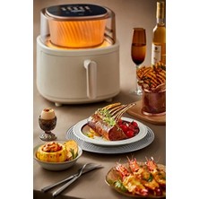 Aksu 6 Litre Otomatik Karıştırıcı Airfryer ile Sağlıklı Pişirme