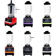 Aksu Profesiyonel 7200WATT 2,5lt Cafe Bar Çift Sürahili Belender Buz Kırıcı Öğütücü