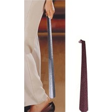 Aksu 37 cm Bronz Metal Ayakkabı Çekici, Dayanıklı ve Şık Tasarım.