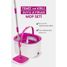Aksu Temiz Su ve Kirli Su Ayrıştırmalı Çok Amaçlı Paspas Seti