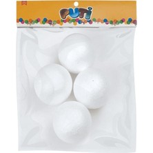 Sahra Puti Köpük Top 7cm 4lü - 2 Paket