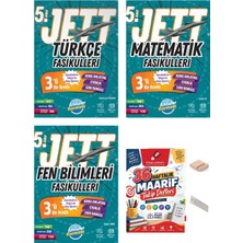 Ünlüler Karması 5.sınıf Türkçe Matematik Fen Jett Fasikülleri Maarif Müfredatı+Maarif Defteri+Telefon Tutucu