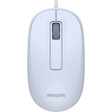 Philips Phılıps Kablolu Mouse SPK7238J Açık Mavi