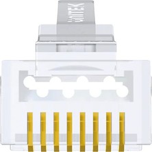 Unitek Unıtek Cat7 RJ45 Pass Trough Konnektör (OT1093ATP01)