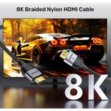 Unitek Unıtek HDMI 2.1 Kablo 1 Metre 8k (C11093RGY01-1M)