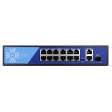 Ezcool EZ-08PSF-SFP 8 Port 8fe+2ge+1sfp 120W Gigabit Poe Switch