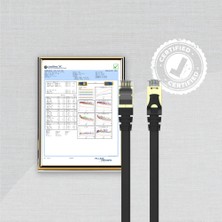 Unitek Unıtek Cat7 Patch Kablo 2mt Flat (C1897BK-2M)