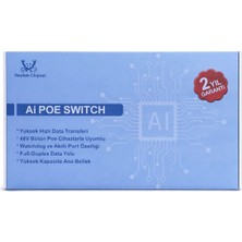 Ezcool EZ-08PSF-FG 8port 8ge+2ge 120W F.gigabit Poe Switch