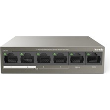 Tenda TEF1106P-4-63W 6port 10/100 Yönetilemez Poe Swıtch