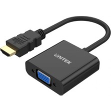 Unitek Unıtek HDMI To VGA Ses Destekli 1080P Y-6333