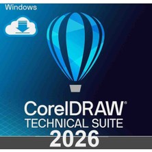 Corel Coreldraw Technical Suite 2026 (Windows) - 1 Pc Süresiz Dijital Kod