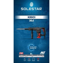 Solestar Kırıcı 20J 1800W Kırıcı Matkap