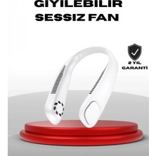 Pileli Store 9000MAH Şarjlı Boyun Tipi Taşınabilir Vantilatör