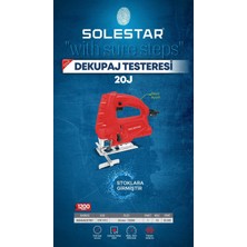 Solestar Dekupaj Testeresi 20J Kırmızı