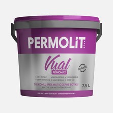 Permolit 7.5 L Permomax Vual Silk Matte Interior Paint White