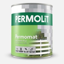 Permolit 2,5lt Permolit Matte Synthetic Paint Black