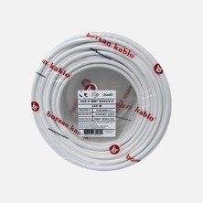 Borsan Ttr 3g 2.5mm Cable White 100 Meter