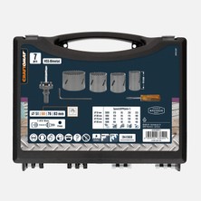 Craftomat Hole Saw 51/68/76/83 7-Piece Set