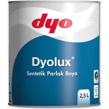 Dyo 2,5 Lt Dyolux Synthetic Paint Dark Brown