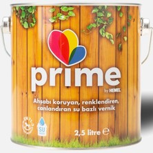 Hemel Prime Varnish Honey 2.5 Litre
