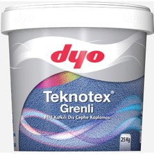 Dyo 25 kg Teknotex White Granulated Teflon-Coated Exterior Paint