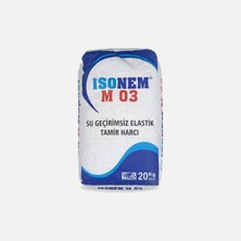 İsonem Isonem 20 kg M 03 Impermeable Elastic Repair Mortar