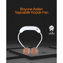 Pileli Store 5 Kanatlı Sessiz Mini Fan 3 Vitesli Katlanabilir Asılabilir