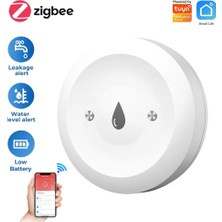 bilteknik Tuya Zigbee 3.0 Su Baskını Sensörü | Su Kaçak ve Sızıntı Dedektörü
