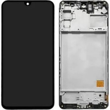 Efnaz Style Samsung Galaxy M31S M317 LCD Ekran Dokunmatik Siya