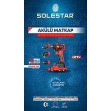 Solestar Solstar Akülü Matkap 4'ü 1 Arada Başlıkl
