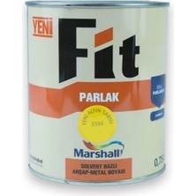 Marshall Fit Parlak Yağlı Boya Altın Sarısı 0,75L 5599103