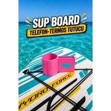 KIZILAKŞAM Sup Board Paddle Board - Telefon Tutucu & Termos Tutucu - Pembe