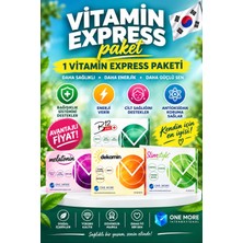 One More International Vitamin Pack B12,DEKAMIN,MELAT,SLIM Style( 4 Paket Ürün )