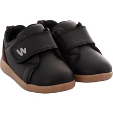 Babywalk Unisex Faux Leather Boots Black