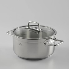 Jumbo Modena Induction Base Deep Pot 22 cm - 22 cm