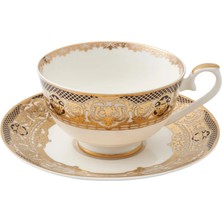 Weımar Weimar Hilda Of Nassau 15-Piece Tea Set - Gold White