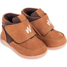 Babywalk Unisex Faux Leather Boots Tan