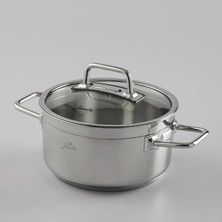 Jumbo Modena Induction Base Deep Pot 18 cm - 18 cm
