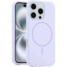 Trend Kapında Joko Apple iPhone 16 Pro Max Kılıf Jully Magsafe Kapak - Lila