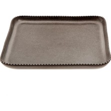 Jumbo Gastro Jumbo Twin Smoked Square Plate 36 cm - Smoke