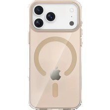 Trend Kapında Joko Apple iPhone 17 Pro Pc Blank Magsafe Kapak - Çöl Titanyum