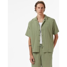 United Unıted4 Men's Khaki Shirt