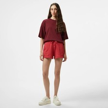 Les Benjamins Essentials Women's Red Shorts