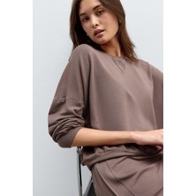 Intimissimi Sporty & Chic Long Sleeve Modal And Cotton Top