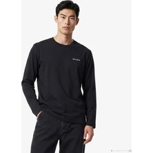 United Unıted4 Regular Fit Men's Black T-Shirt