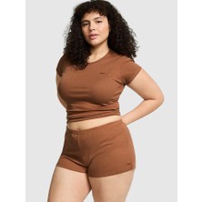 Victoria's Secret Spill-The-Tea Cotton Shorts