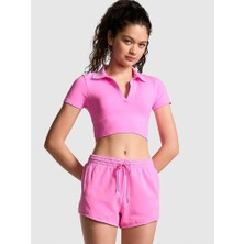 Victoria's Secret Ivy Curved Fleece Skort