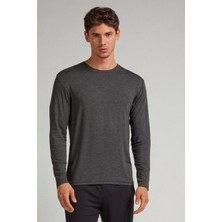 Intimissimi Long Sleeve Soft Silk Top