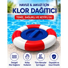 Can Simidi Tasarımlı Havuz ve Jakuzi Klor Dispenseri – 200 gr Tablet Uyumlu Yüzer Klor Dağıtıcı